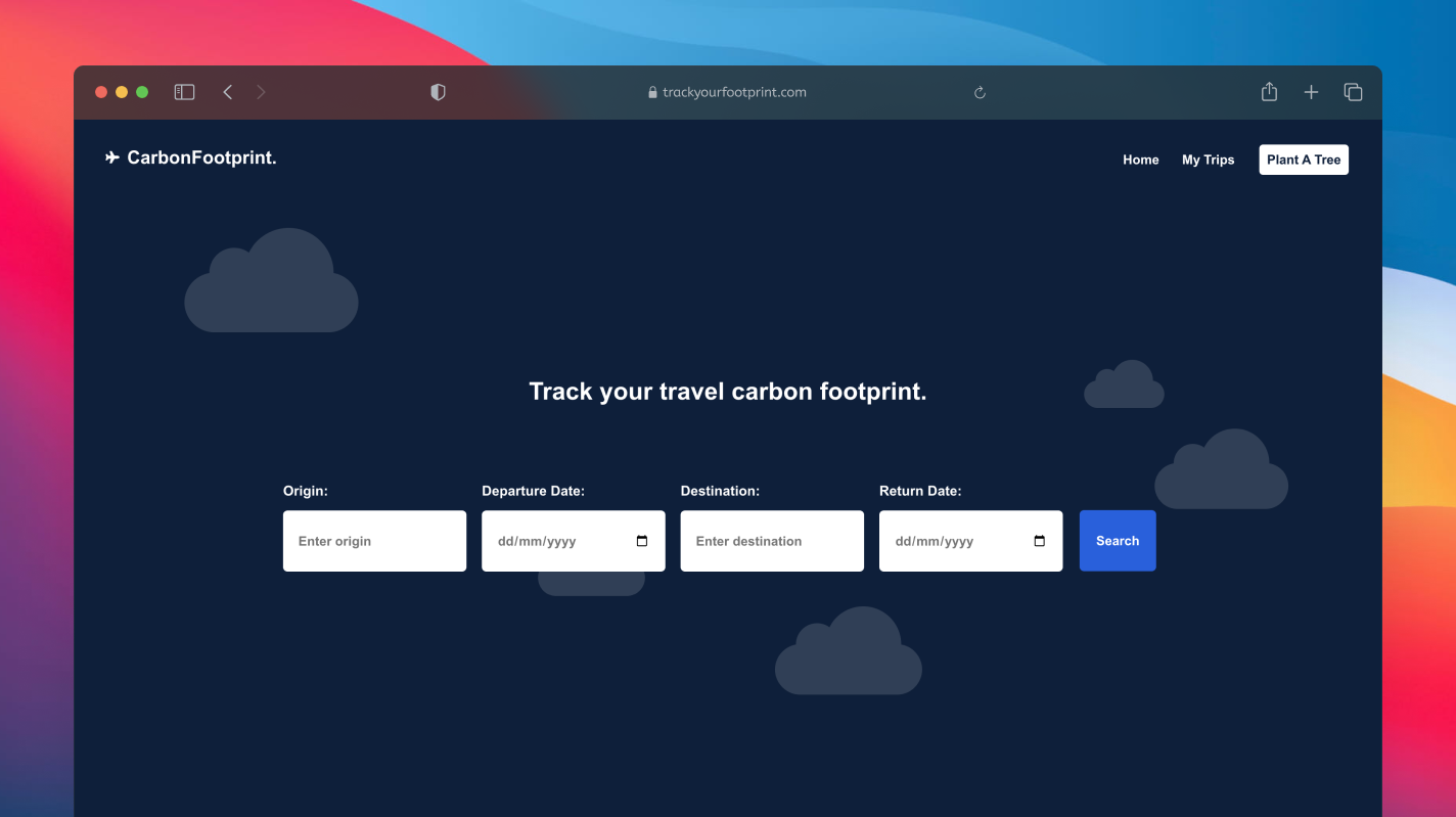 CarbonFootprint Tracker